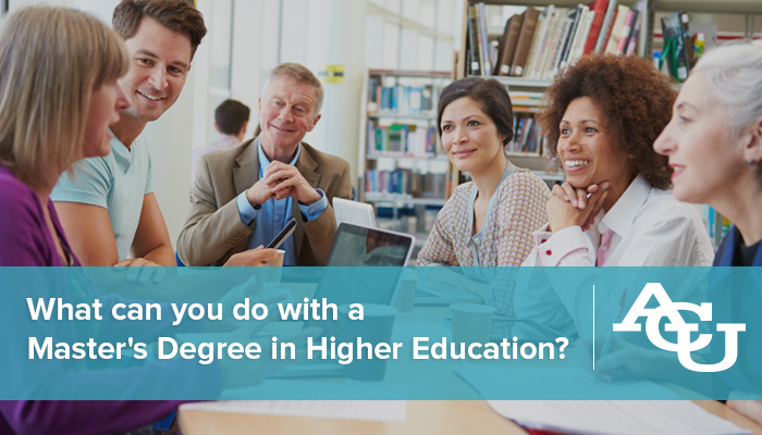 Master's Degree in Higher Education