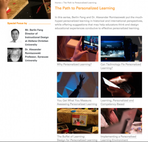 paths to personalized learning