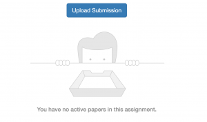 Turnitin Submission Button
