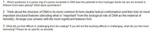 Just-in-Time Teaching Questions