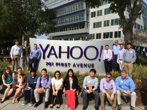 COBA and SITC students tour Yahoo!