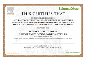 Top25 certificate