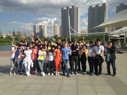 2014 Mission Team with Ark Underground Bible School Students