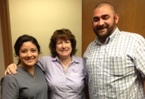 Current BEP students Ramiro and Kristi