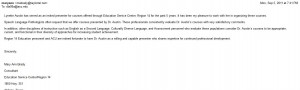 Lynette Austin_service to the discipline_workshops and consultation
