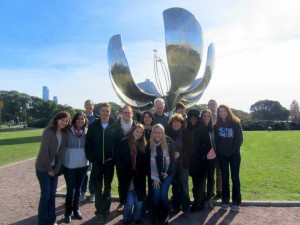 Lynette Austin_students and fac_study abroad MV 2012