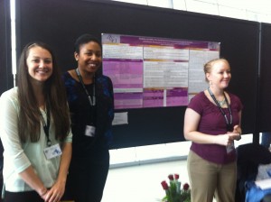 Graduate student group working under my guidance presents research