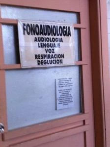 Speech and Language therapy services at a local hospital where ACU students shadowed