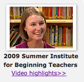 Summer Institute for Beginning Teachers