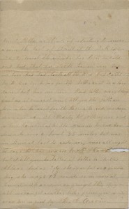 The second page of Mary Hamilton Ervin's letter. 
