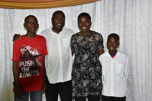 Sydney Mhango and Family