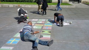chalk artist
