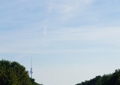 View of Berlin from tier garten tower