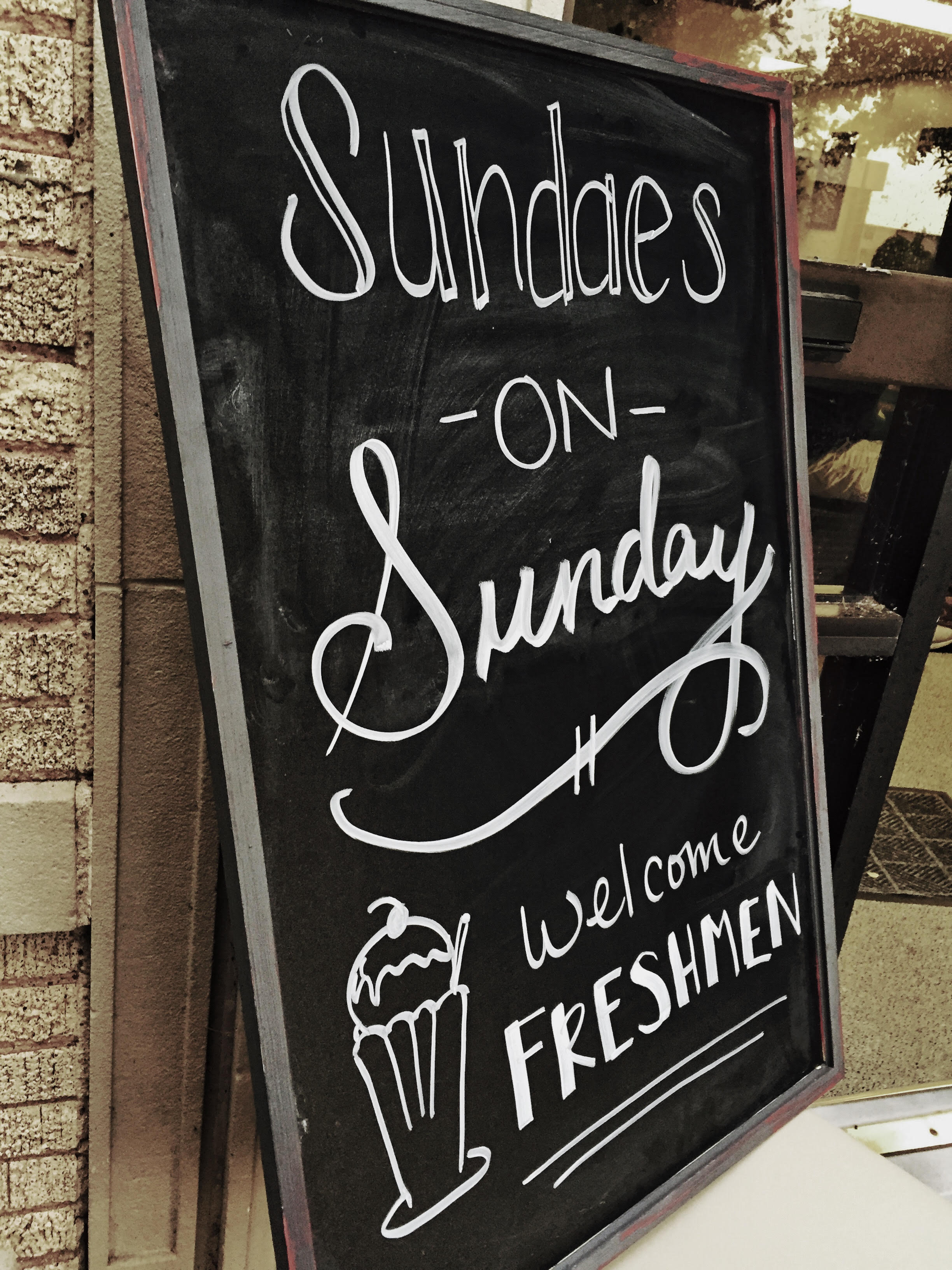 Sundaes on Sunday