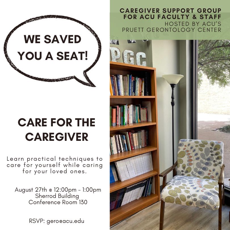 Care for the Caregiver Support Lunch Invitation