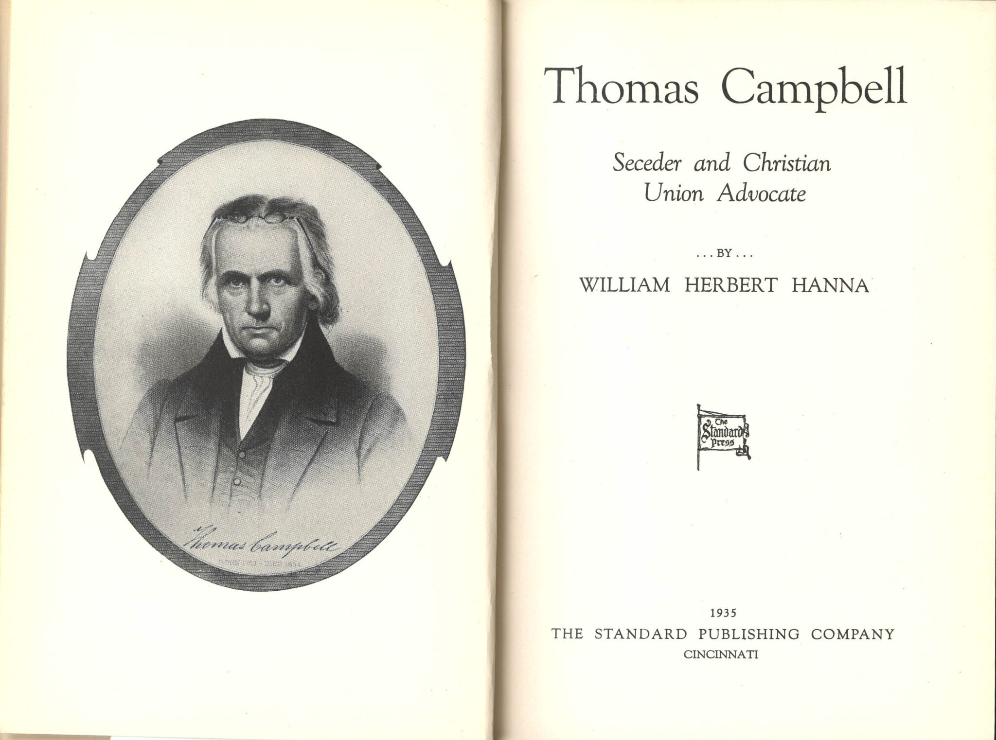 Thus Saith the Lord: Thomas Campbell’s Declaration and Address ...